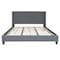 Flash Furniture Platform Bed, Riverdale, King, Dark Gray HG-48-GG - alternate 4